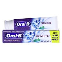 Creme Dental Oral-B 3D White Branqueadora 140g