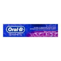 Creme Dental Oral B 3D White Brilhante Fresh 70 g - Oral-b