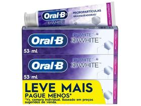 Creme Dental Oral-B 3D White Brilliant Fresh 70g 3 Unidades Creme Dental Oral-B 3D White Brilliant Fresh 70g 3 Unidades
