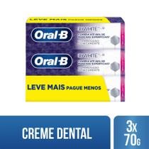 Creme Dental Oral-b 3d White Brilliant Fresh Leve Mais Pague Menos 70g