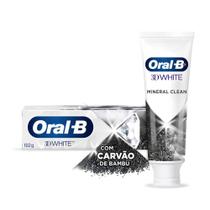 Creme Dental Oral-B 3D White Mineral Clean Fresh Mint 102g