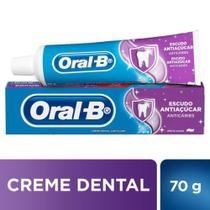 Creme Dental Oral-B Escudo Antiaçúcar Anticáries 70g - Oral -b