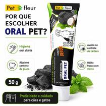 Creme Dental Oral Pet Anti Tártaro Cães e Gatos 50g Higiene Bucal Pet Creme Dental Oral Pet Anti Tártaro Cães e Gatos 50g Higiene Bucal Pet
