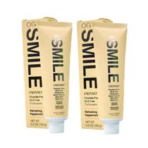 Creme Dental ORGANO OG Smile 2x100ml Sem Flúor