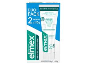 Creme Dental para Dentes Sensíveis Elmex Sensitive Professional 110g 2 Unidades