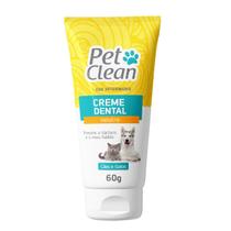 Creme Dental Pet Clean Neutro Para Cães E Gatos 60 G