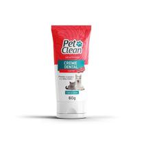 Creme Dental Pet Clean para Cães e Gatos 60g - Sabores