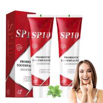 Creme Dental Probiótico SP-10 Ultra Clareador 2x100 g Creme Dental Probiótico SP-10 Ultra Clareador 2x100 g