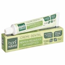 Creme Dental sem Flúor Boni Natural - Menta e Malaleuca