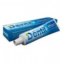 Creme Dental Sem Flúor Menta 90g Dentil Kit 2 Unid Acquaplus