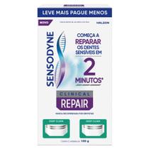 Creme Dental Sensodyne Clinical Repair Deep Clean 2 Unidades de 100g cada Creme Dental Sensodyne Clinical Repair Deep Clean 2 Unidades de 100g cada