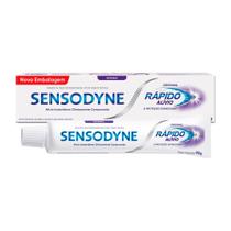 Creme Dental Sensodyne Rápido Alívio para Dentes Sensíveis 90g Creme Dental Sensodyne Rápido Alívio para Dentes Sensíveis 90g