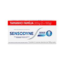 Creme Dental Sensodyne Repair & Protect para Dentes Sensíveis com 2 unidades 100g cada