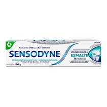 Creme Dental Sensodyne Sensibilidade & Esmalte Branqueador 100g Creme Dental Sensodyne Sensibilidade & Esmalte Branqueador 100g