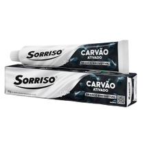Creme Dental Sorriso Carvão Ativado 90g Creme Dental Sorriso Carvão Ativado 90g