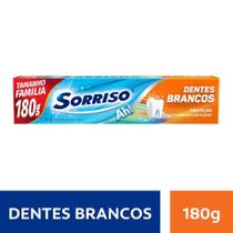 Creme Dental Sorriso Dentes Brancos Tamanho Família 180g