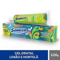 Creme dental sorriso tropical citrus 120G Creme dental sorriso tropical citrus 120G