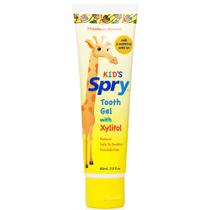 Creme dental Spry Natural Xilitol para bebês, crianças e crianças Creme dental Spry Natural Xilitol para bebês, crianças e crianças