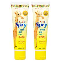 Creme dental Spry Natural Xilitol para bebês, crianças pequenas e crianças de mais de 3 milhões