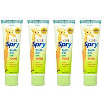 Creme dental Spry Xilitol Baby, sem flúor, 60 ml, crianças, 3 meses