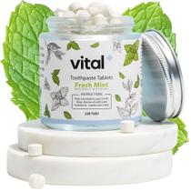 Creme dental Tabs Vital Fresh Mint Nano-hidroxiapatita 248t