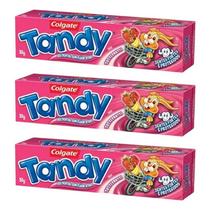 Creme Dental Tandy 50G Tutti-fruti - Kit Com 3Un