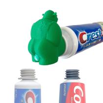 Creme Dental Topper TUBECAPZ - Shrek Divertido - Com Adaptadores Creme Dental Topper TUBECAPZ - Shrek Divertido - Com Adaptadores