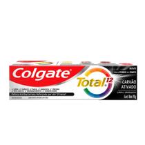 Creme Dental Total 12 Carvão Colgate 90g