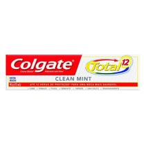 Creme Dental Total 12 Clean Mint 90g - 12 unidades - Colgate