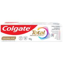 Creme Dental Total Prevenção Ativa Original Mint Colgate 90g Creme Dental Total Prevenção Ativa Original Mint Colgate 90g