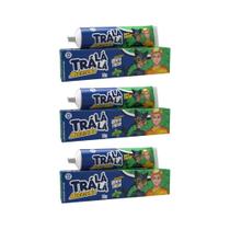 Creme Dental Tra La La Kids 50G Aventura Menta Fresh - 3Un