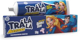 Creme Dental TráLáLá Aventura Liga da Justiça - Bubblegum 50g