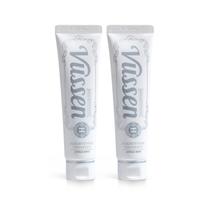 Creme dental Vussen H com hidroxiapatita, sem flúor, 120 g, kit com 2 unidades Creme dental Vussen H com hidroxiapatita, sem flúor, 120 g, kit com 2 unidades
