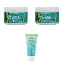 Creme Depila Sem Dor e Creme Clarear Axila Virilha e Pernas