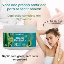 Creme Depilador Com Aloe Vera Depila Sem Dor