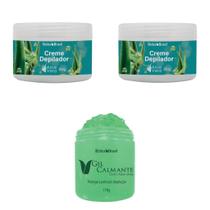 Creme Depilador E Gel Calmante Axila Virilha E Perna