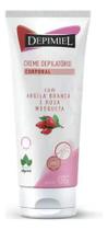Creme Depilatório Corpo Argila Branca Rosa Mosqueta 120g - Depimiel Creme Depilatório Corpo Argila Branca Rosa Mosqueta 120g - Depimiel