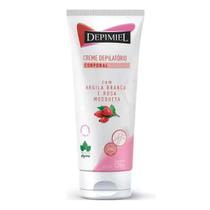 Creme Depilatório Corpo Argila Branca Rosa Mosqueta Depimiel