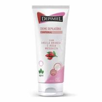 Creme Depilatório Corporal Argila Branca e Rosa Mosqueta 120g - Depimiel