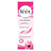 Creme Depilatório Corporal Veet Peles Normais e Secas com 180mL