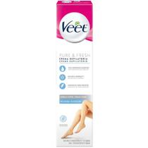 Creme Depilatório Corporal Veet Pure & Fresh Peles Delicadas 200ml