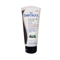 Creme Depilatório Depi-Roll Corporal Carvão e Argila 100g