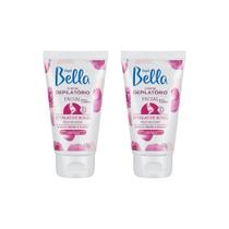 Creme Depilatorio Depil Bella Facial Petala De Rosas 40G-2Un