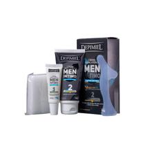 Creme Depilatório Depimiel Men Íntimo Virilha Genital e Perianal - Kit Completo