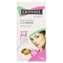 Creme Depilatório Facial Depimiel Sensitive Sistema A + B 45g Creme Depilatório Facial Depimiel Sensitive Sistema A + B 45g