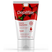 Creme Depilatório Facial Morango Depilflax 50G Creme Depilatório Facial Morango Depilflax 50G