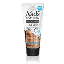 Creme depilatório Nad's para homens suavizante para cabelos indesejados 200mL Creme depilatório Nad's para homens suavizante para cabelos indesejados 200mL