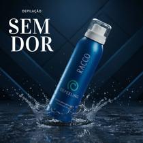 Creme Depilatório Racco Mousse Depeeling Spray Depilação Fácil e Pratica Creme Depilatório Racco Mousse Depeeling Spray Depilação Fácil e Pratica