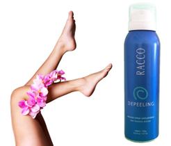 Creme Depilatório Racco Mousse Depeeling Spray Depilação Fácil e Pratica