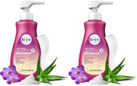 Creme Depilatório Veet Pele Sensível 400 ml com Pump